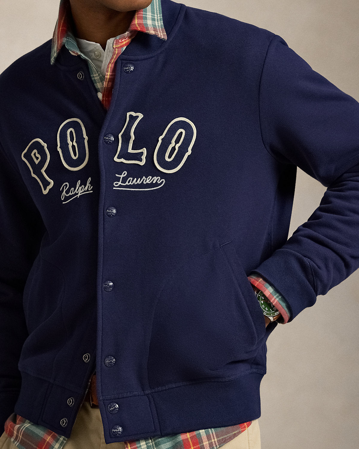 Ralph Lauren The RL Fleece WesternLogo Jacket