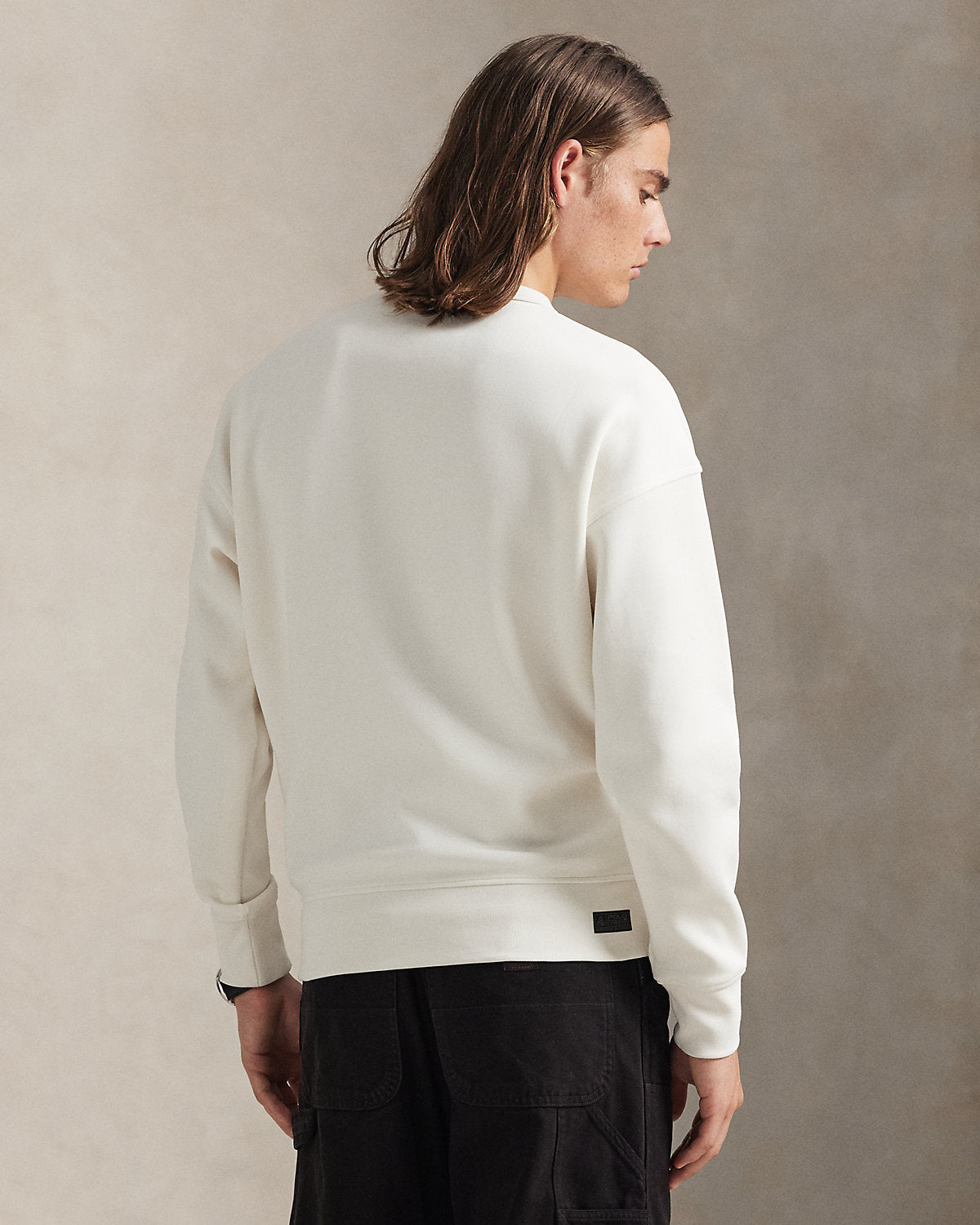 Ralph Lauren Relaxed Fit Logo DoubleKnit Sweatshirt