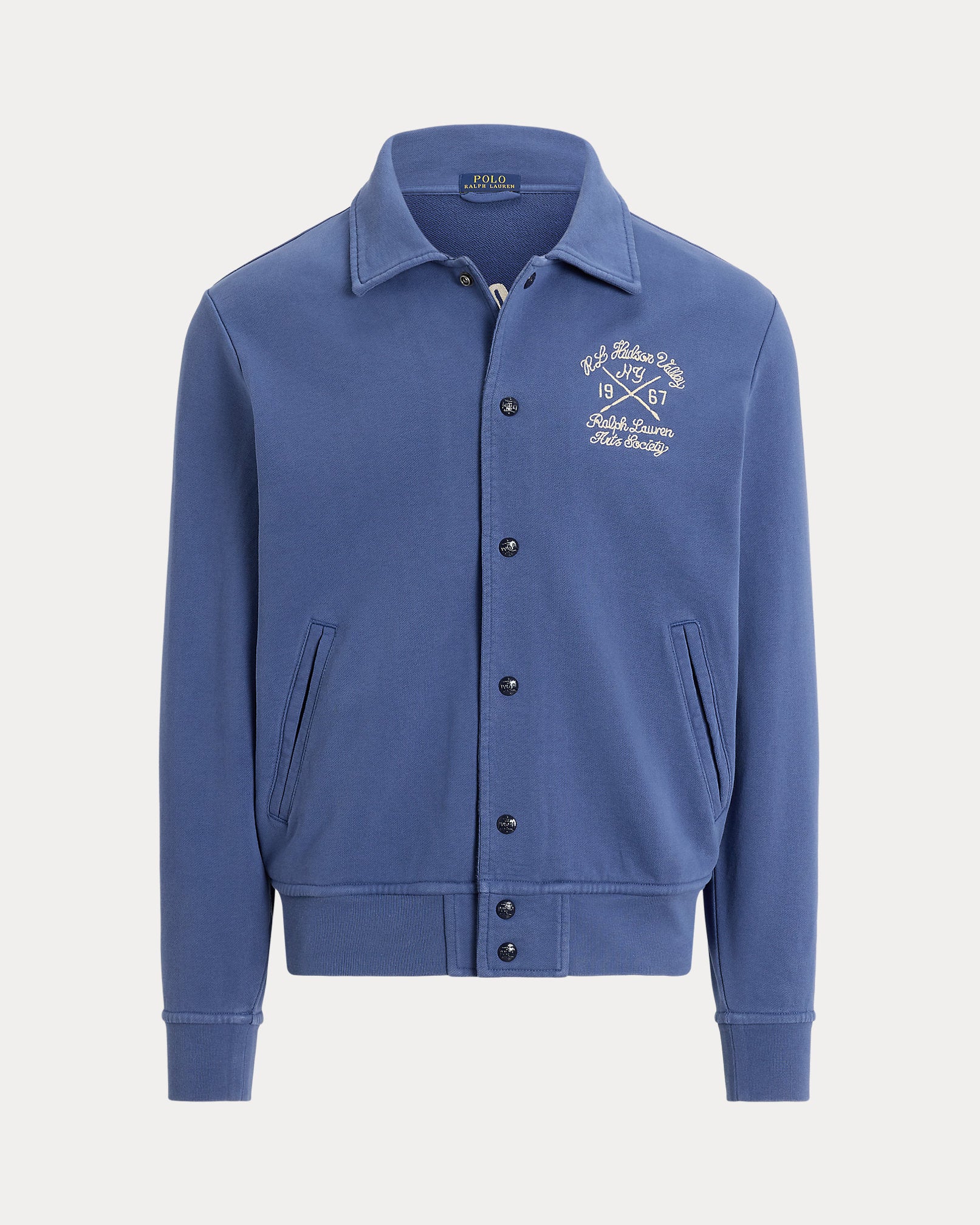 Ralph Lauren Embroidered Loopback Fleece Jacket