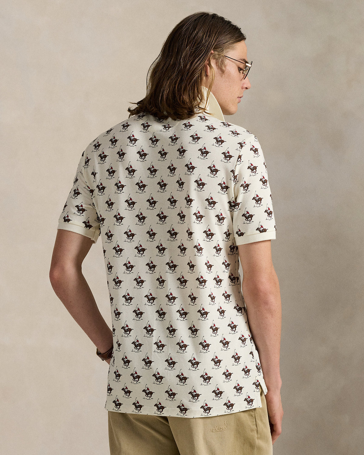 Ralph Lauren Classic Fit Equestrian Mesh Polo Shirt