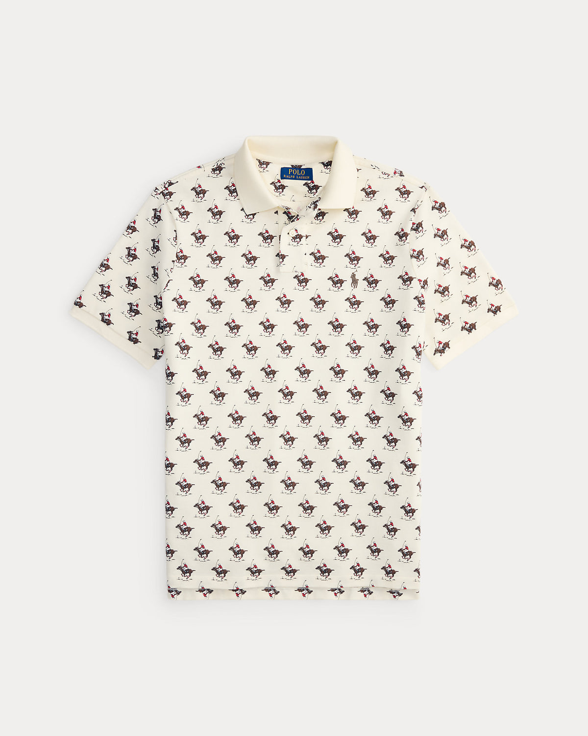 Ralph Lauren Classic Fit Equestrian Mesh Polo Shirt