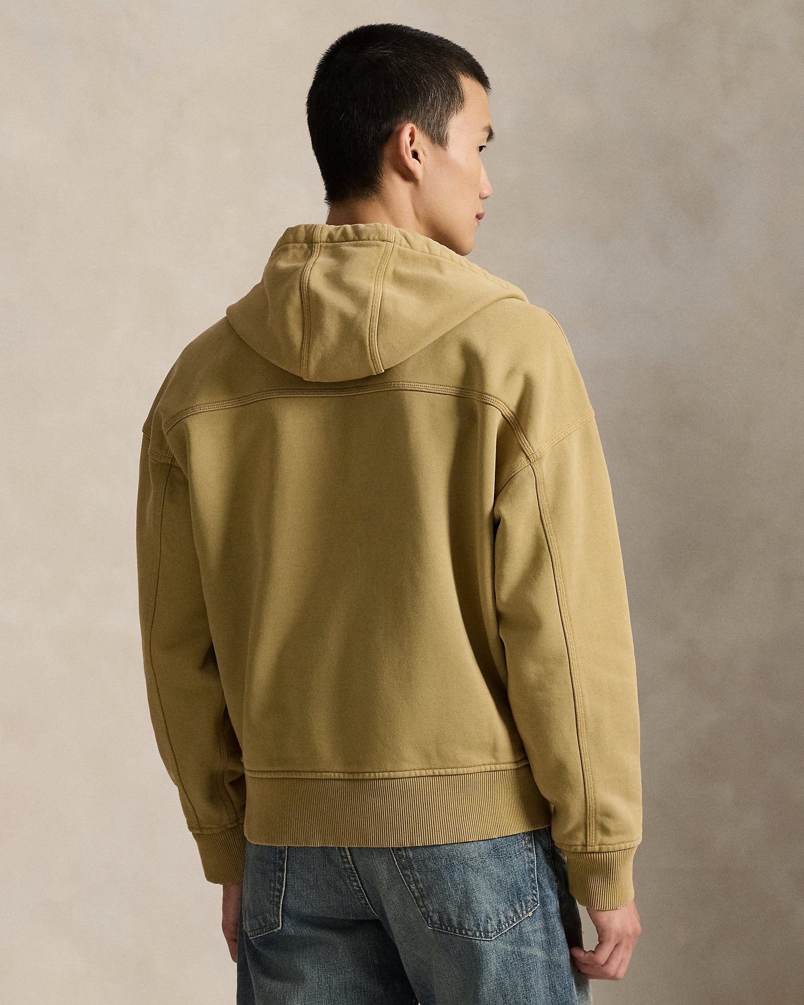 Ralph Lauren Relaxed Fit Loopback Fleece Hoodie