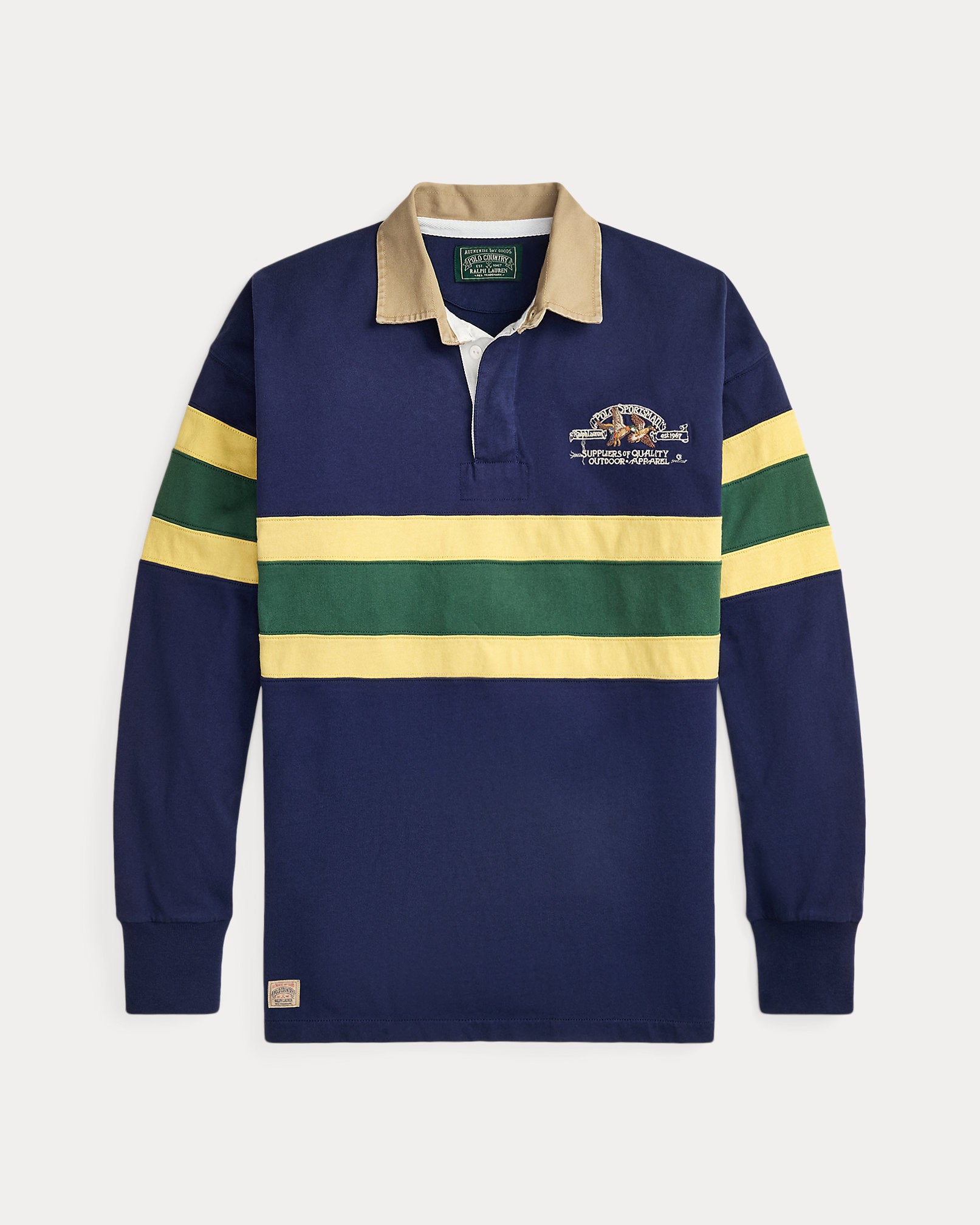 Ralph Lauren Vintage Fit Embroidered Rugby Shirt