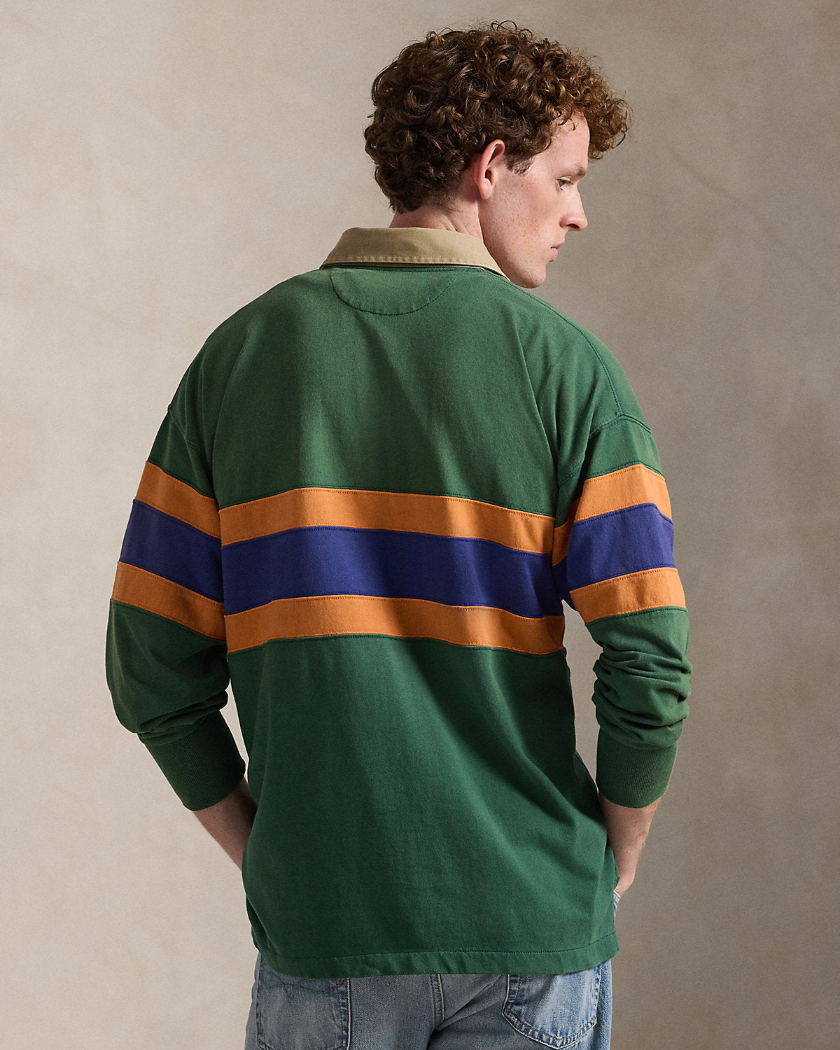 Ralph Lauren Vintage Fit Embroidered Rugby Shirt