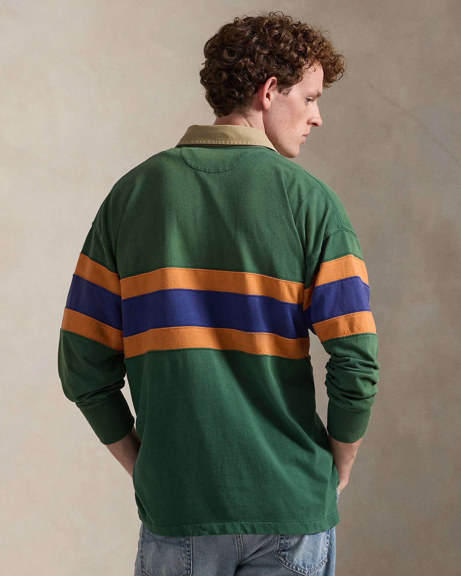 Ralph Lauren Vintage Fit Embroidered Rugby Shirt