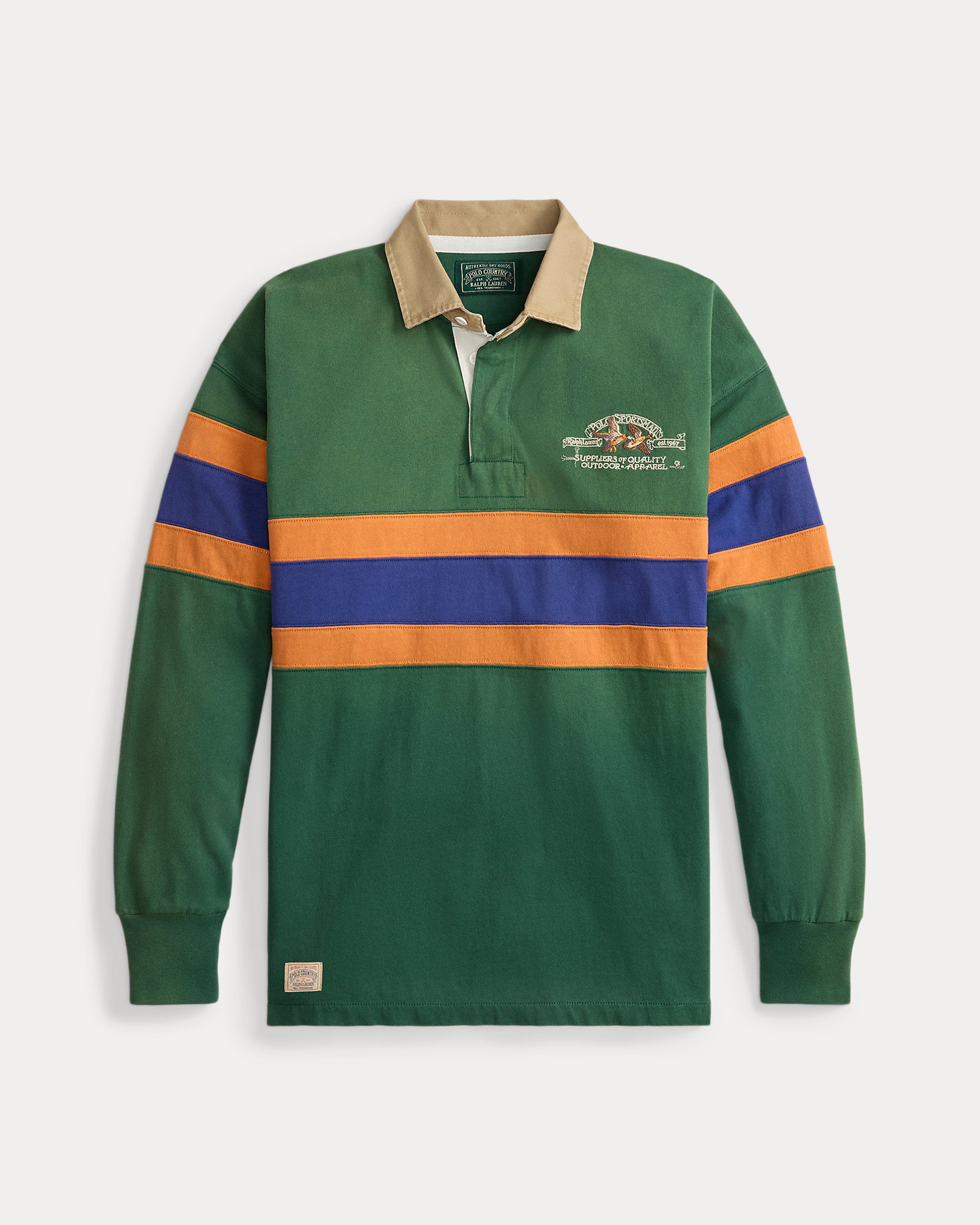 Ralph Lauren Vintage Fit Embroidered Rugby Shirt