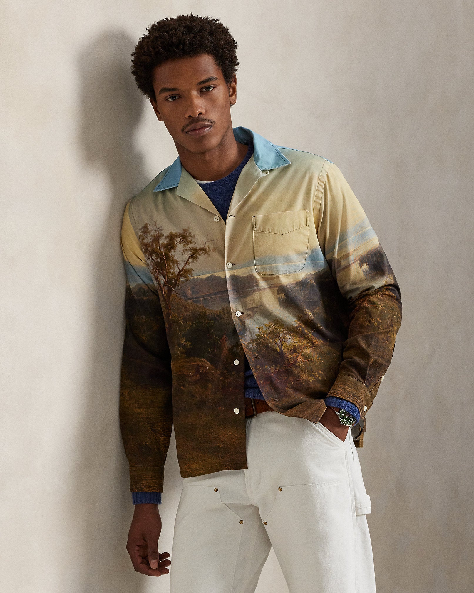 Ralph Lauren Hudson River Scene Shirt