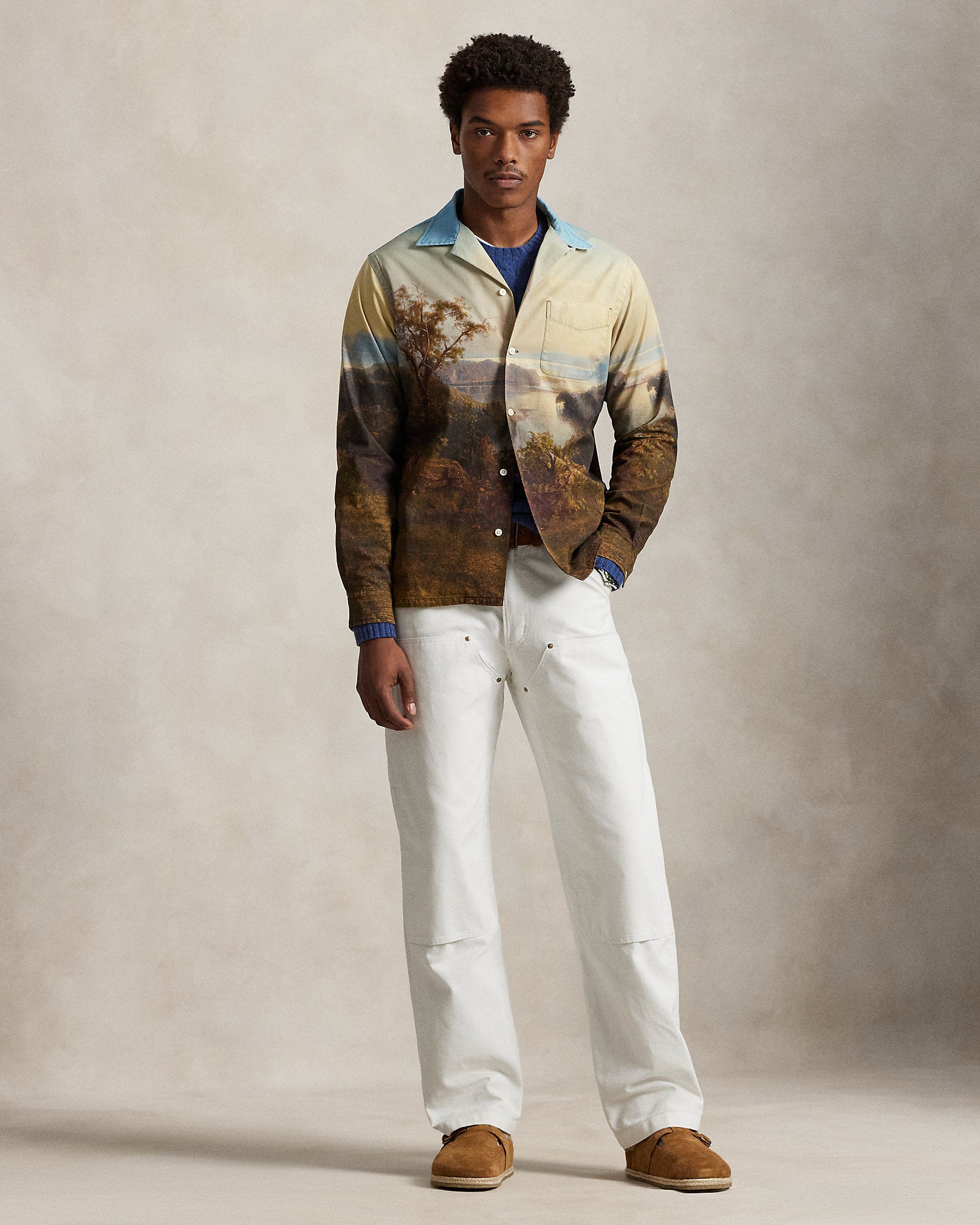 Ralph Lauren Hudson River Scene Shirt