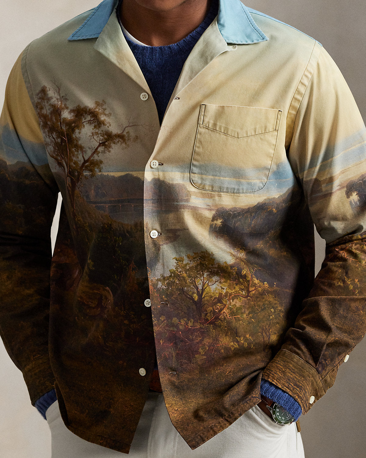 Ralph Lauren Hudson River Scene Shirt