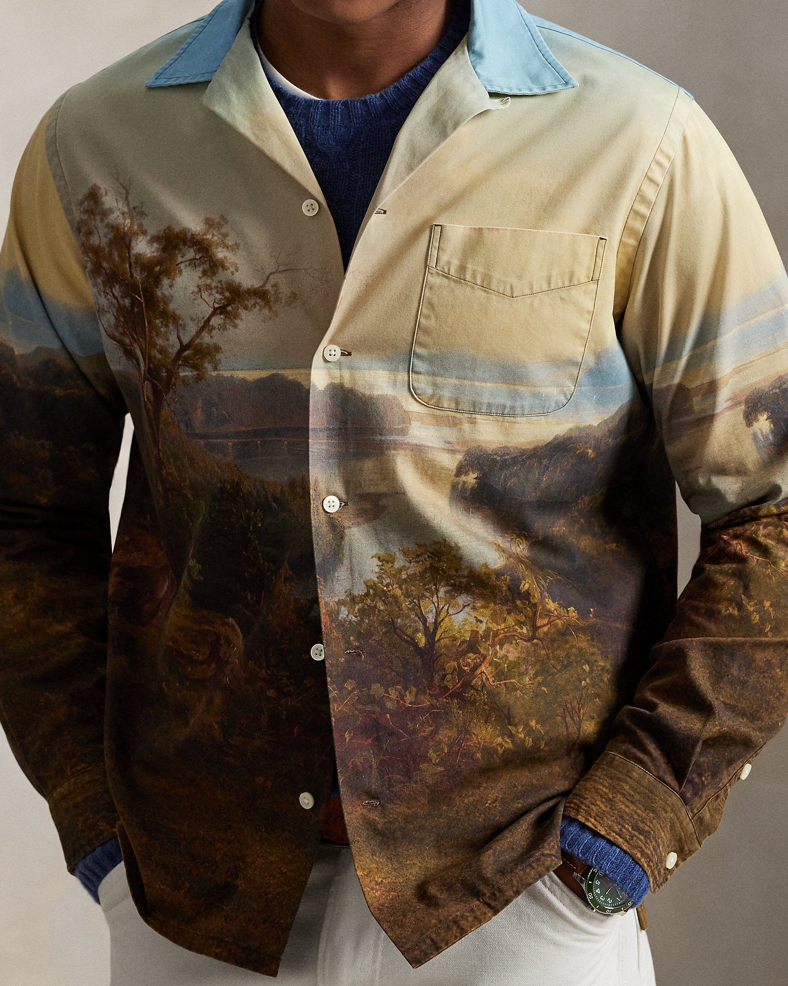 Ralph Lauren Hudson River Scene Shirt