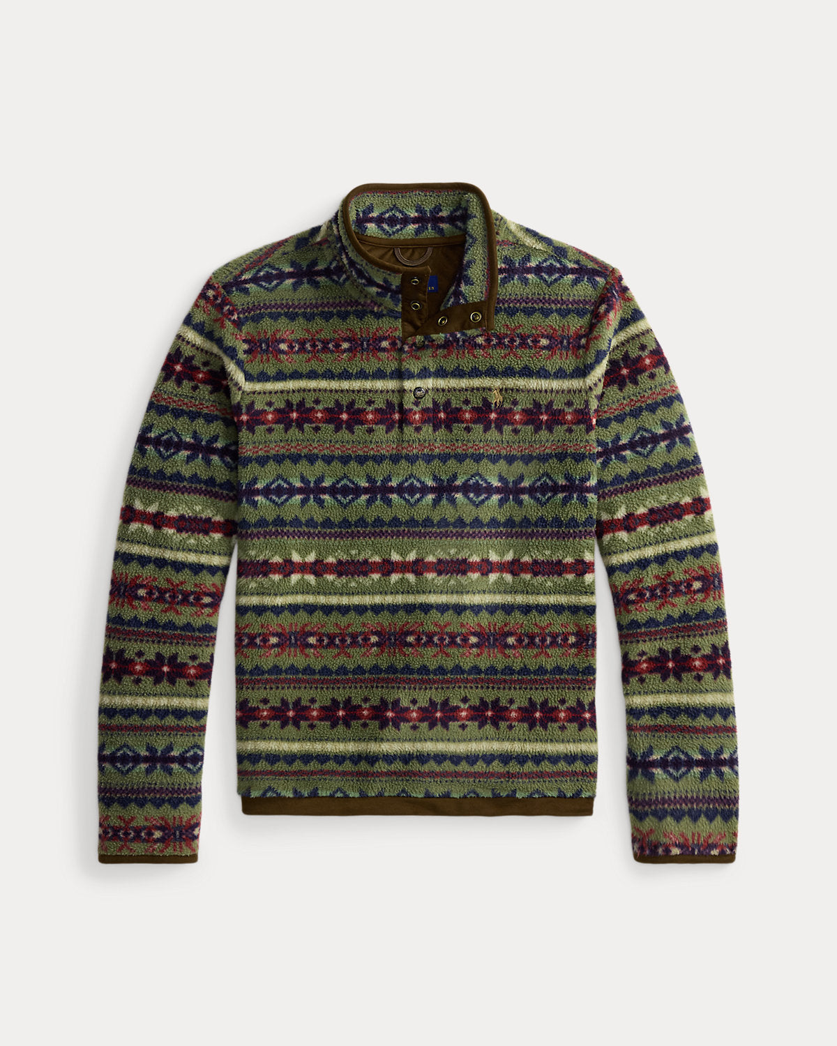 Ralph Lauren Fair IsleInspired Fleece Pullover