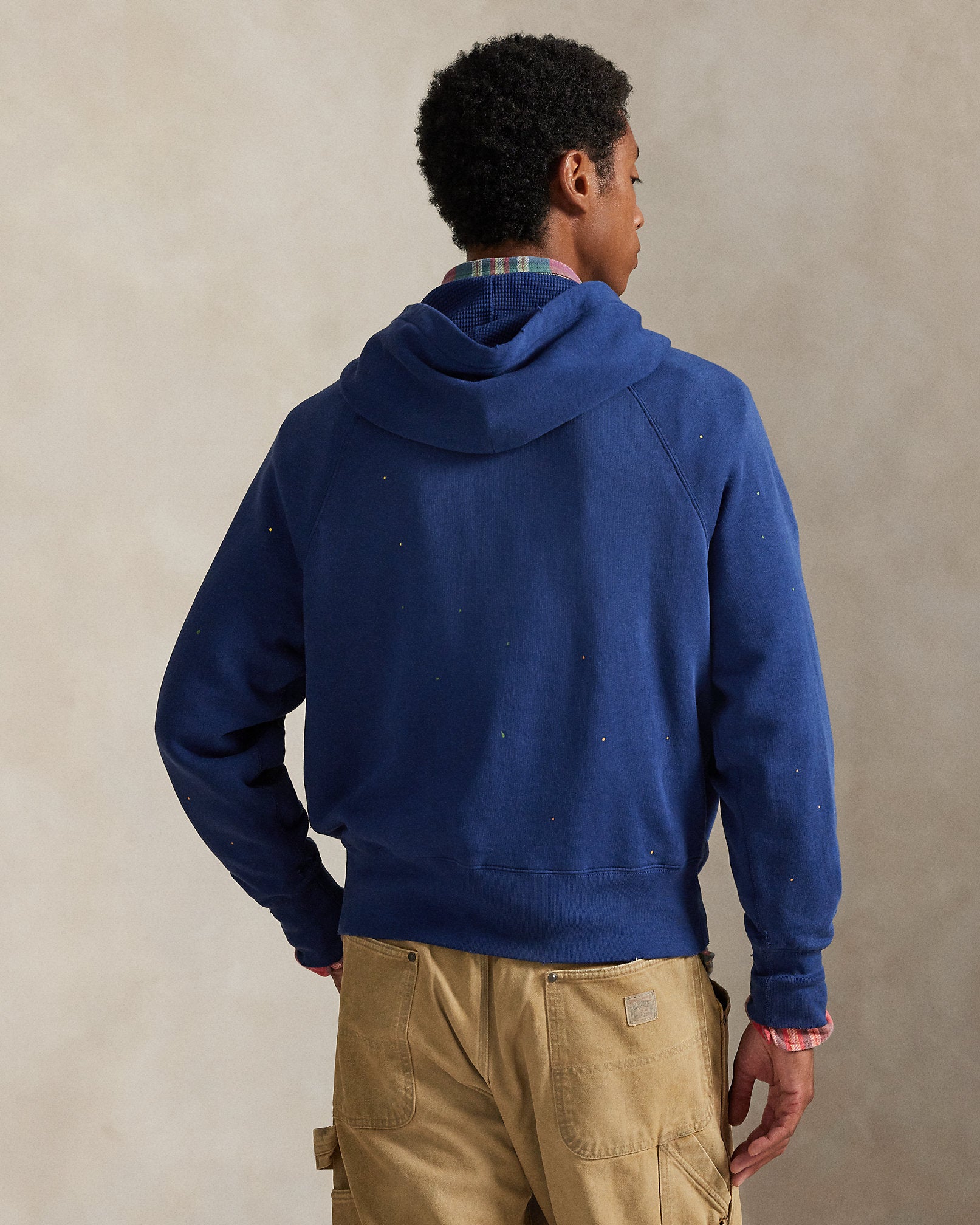Ralph Lauren Vintage Fit Fleece Graphic Hoodie