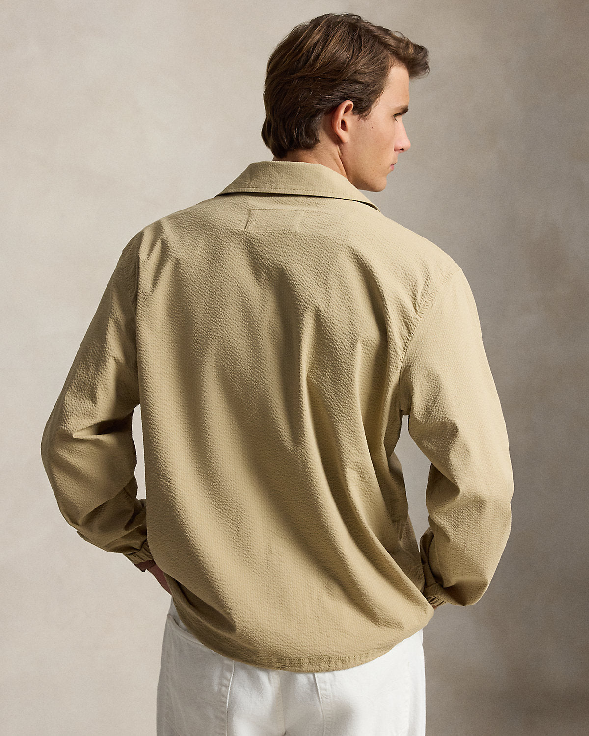 Ralph Lauren Seersucker Coachs Jacket