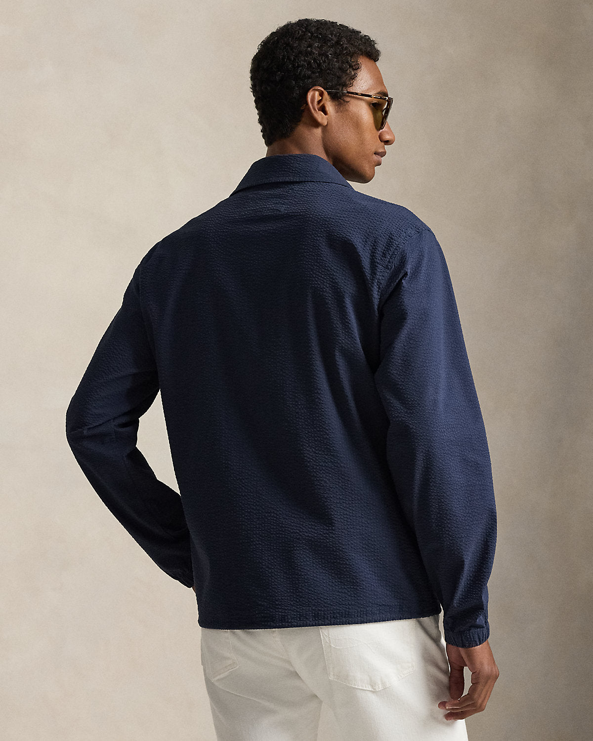 Ralph Lauren Seersucker Coachs Jacket