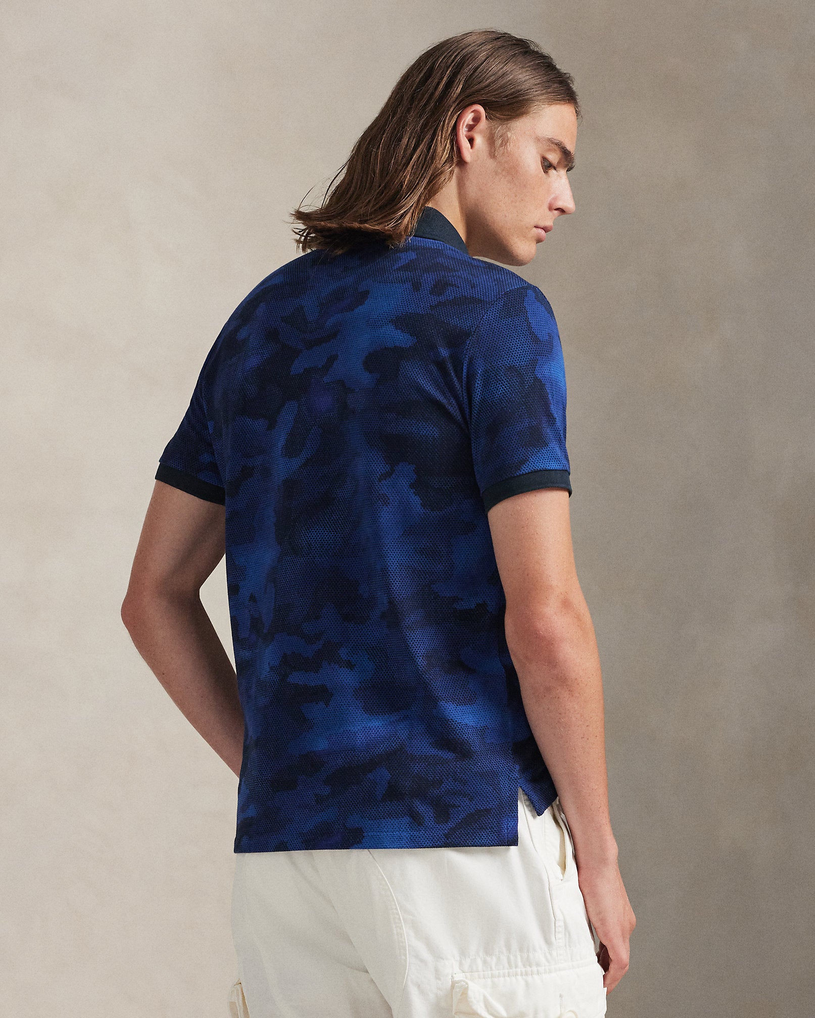 Ralph Lauren Classic Fit CamoPrint Mesh Polo Shirt