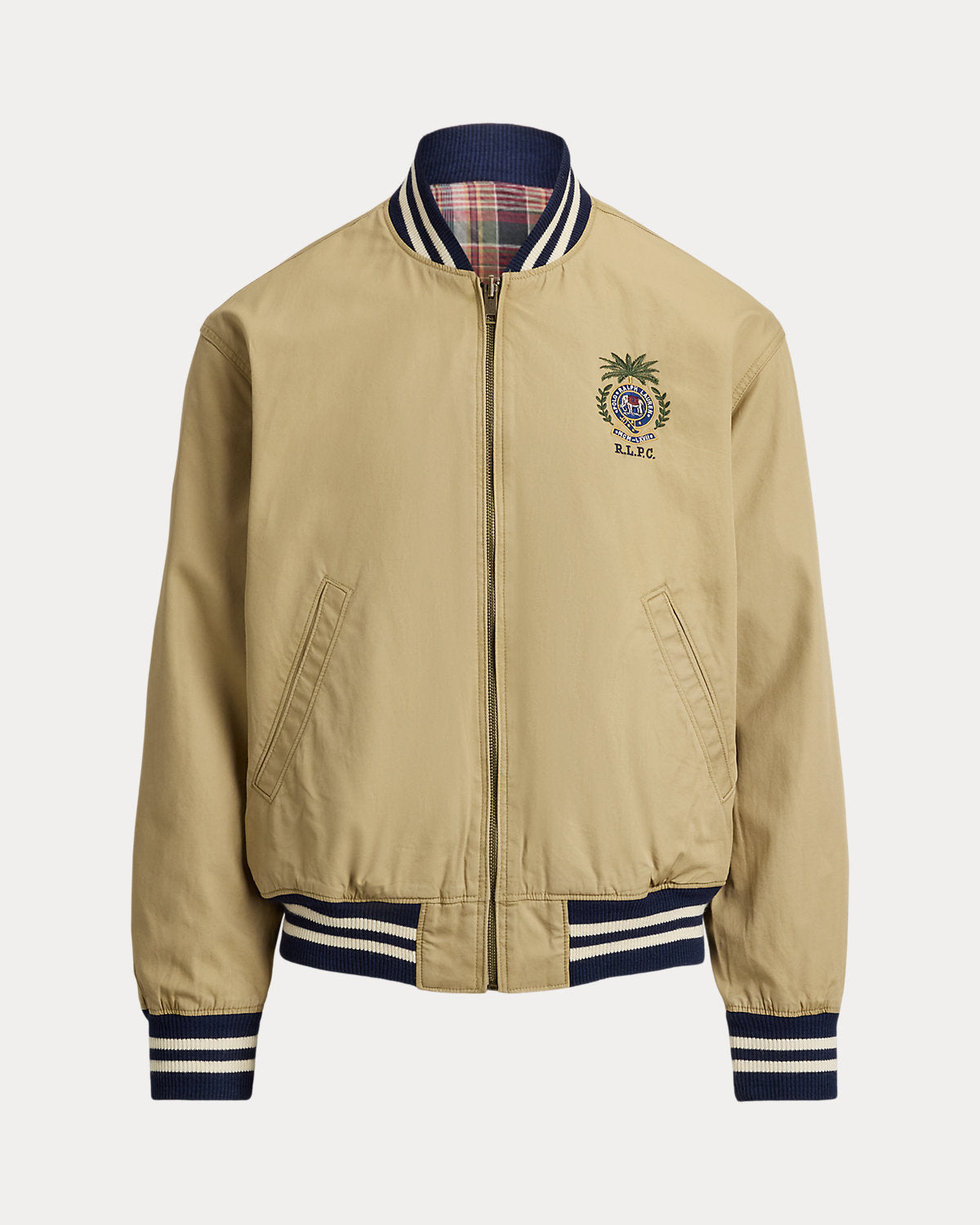 Ralph Lauren Reversible TwillMadras Track Jacket