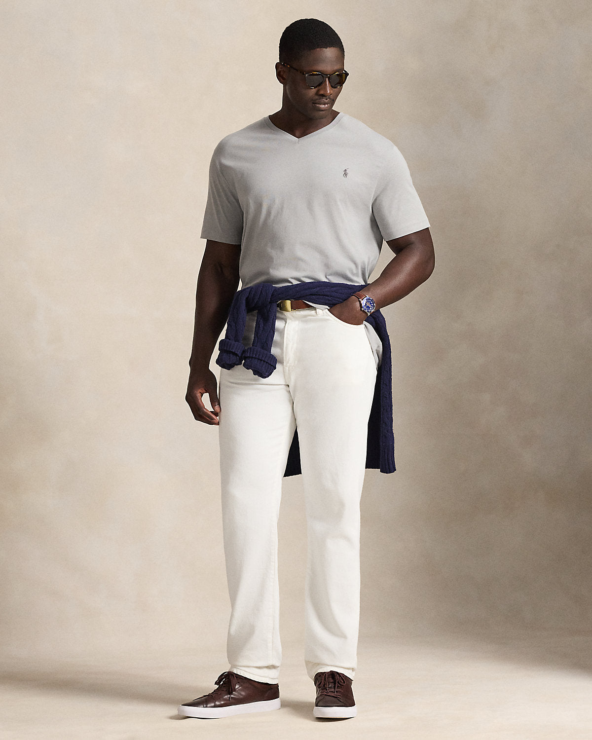 Ralph Lauren Jersey VNeck TShirt