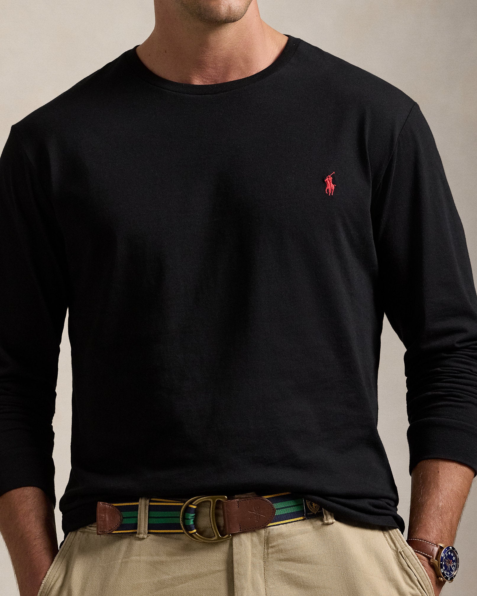 Ralph Lauren Jersey LongSleeve TShirt