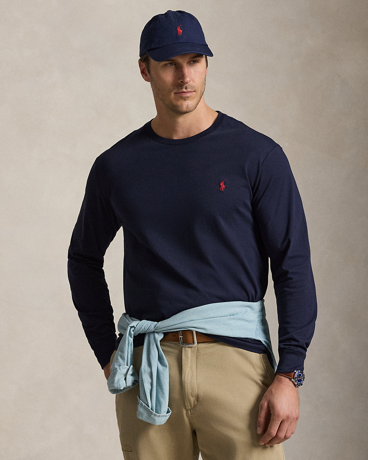Ralph Lauren Jersey LongSleeve TShirt