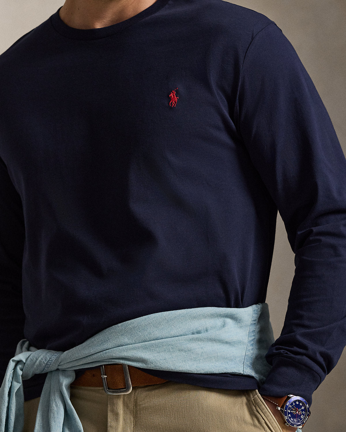 Ralph Lauren Jersey LongSleeve TShirt
