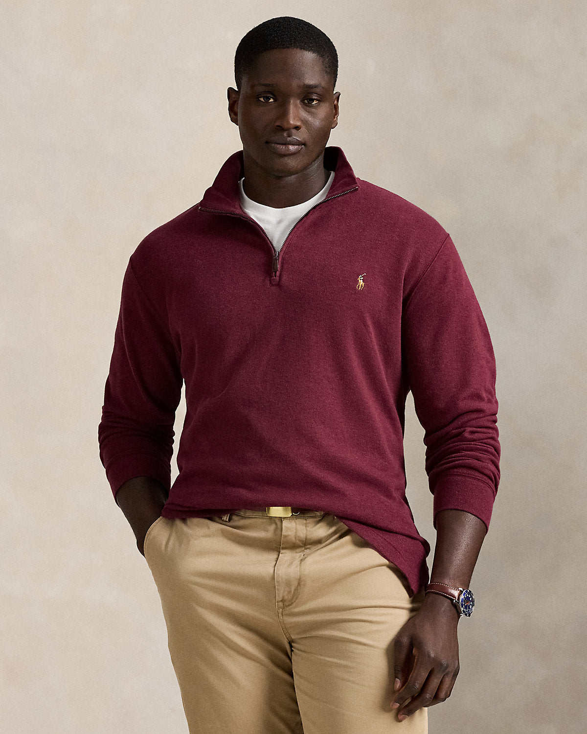 Ralph Lauren EstateRib QuarterZip Pullover