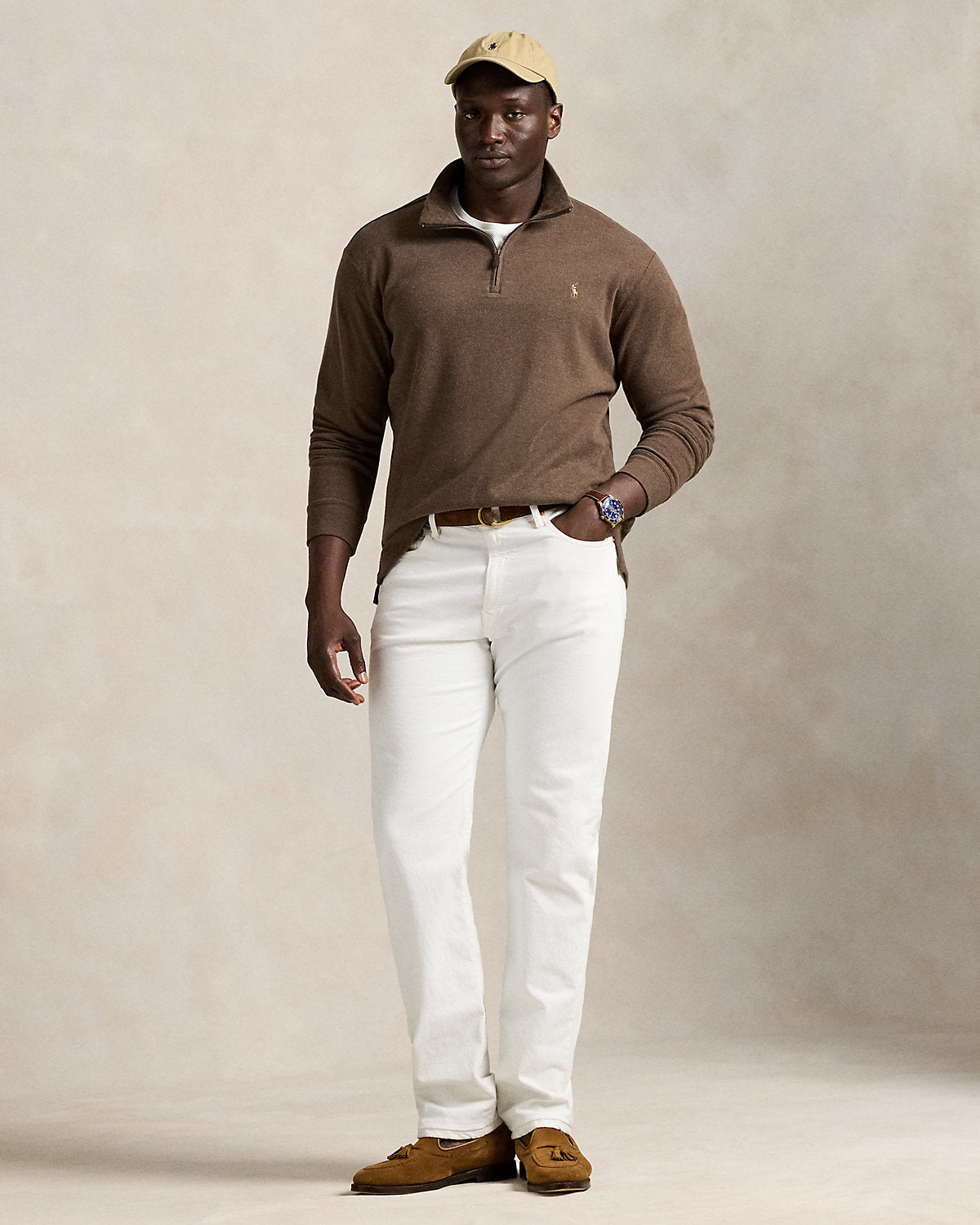 Ralph Lauren EstateRib QuarterZip Pullover