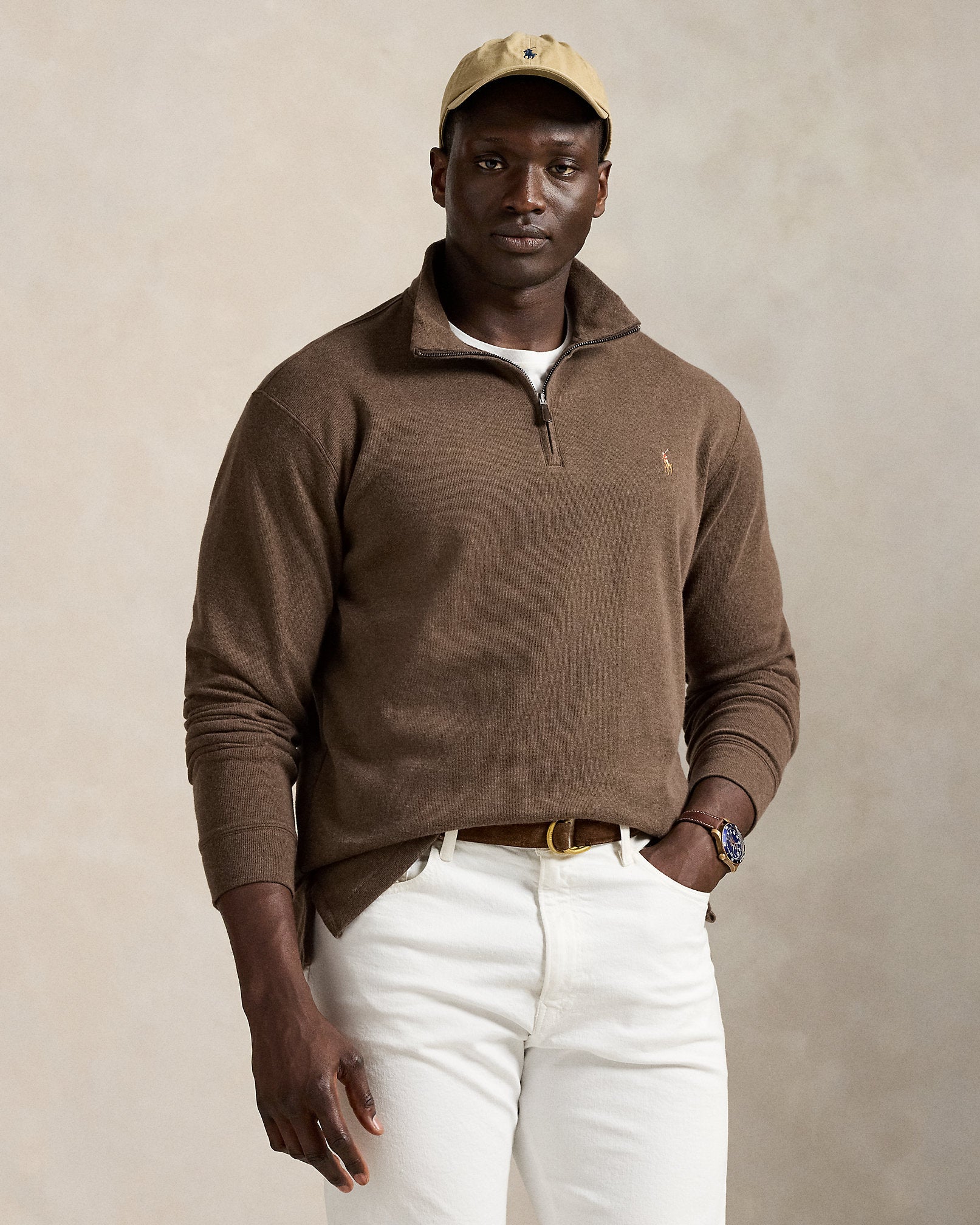 Ralph Lauren EstateRib QuarterZip Pullover