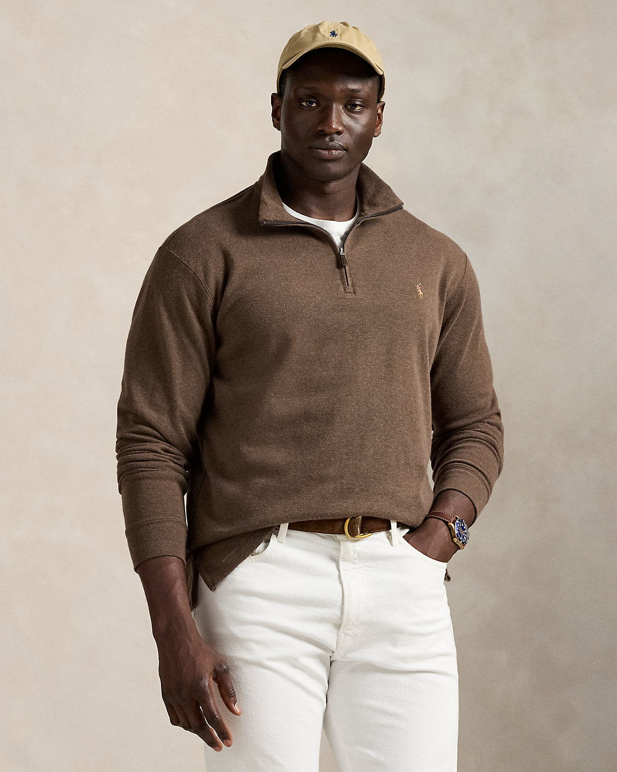Ralph Lauren EstateRib QuarterZip Pullover