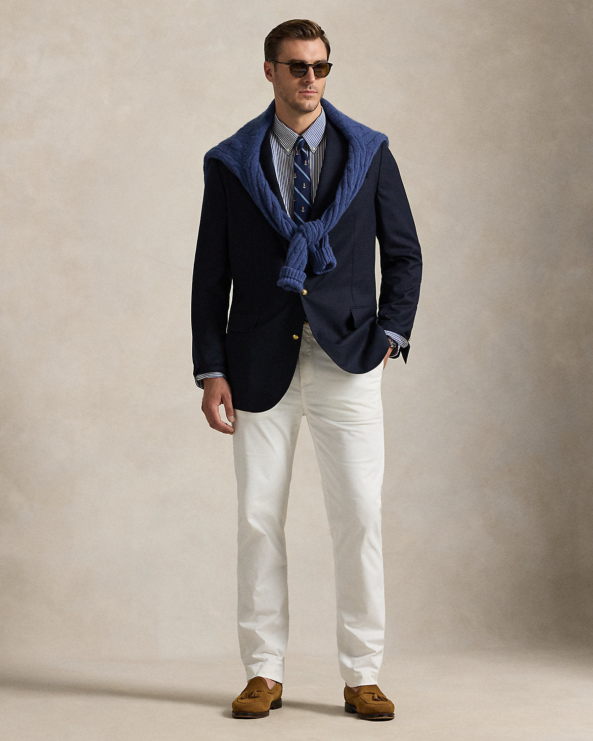 Ralph Lauren Bedford Classic Fit Washed Chino Pant