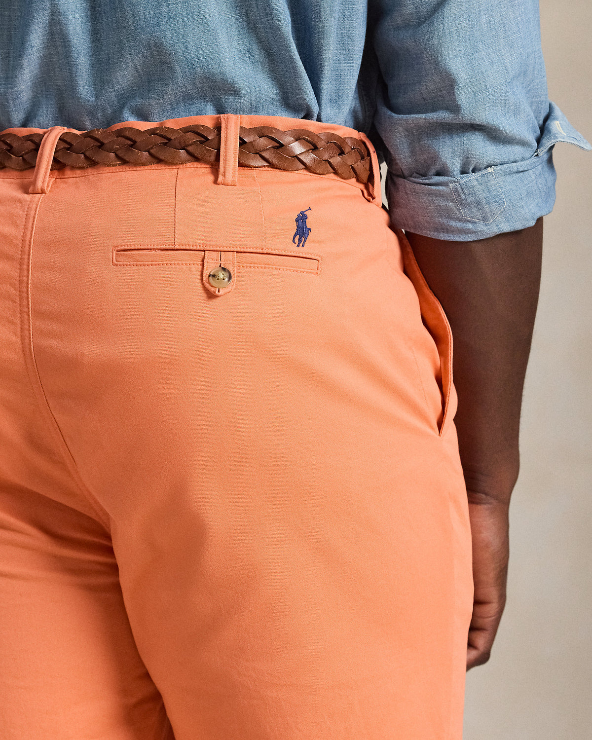 Ralph Lauren Bedford Classic Fit Washed Chino Pant
