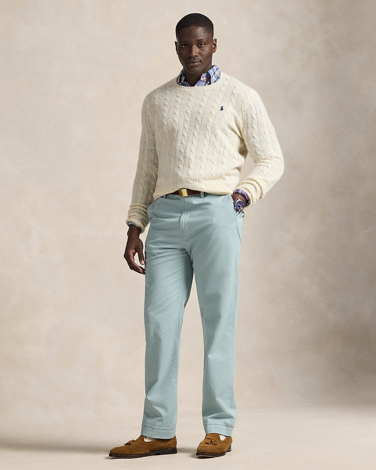 Ralph Lauren Bedford Classic Fit Washed Chino Pant