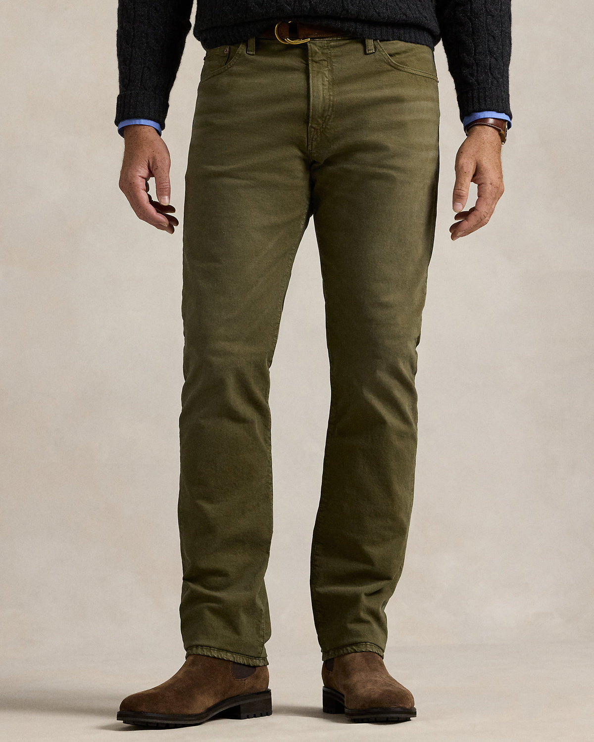 Ralph Lauren Hampton Relaxed Straight Stretch Jean