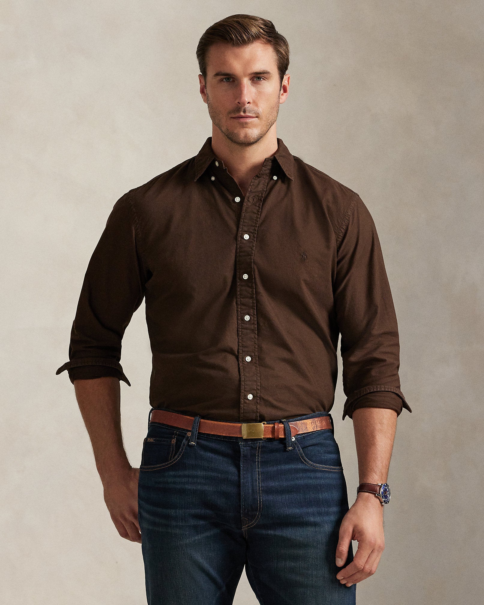 Ralph Lauren GarmentDyed Oxford Shirt
