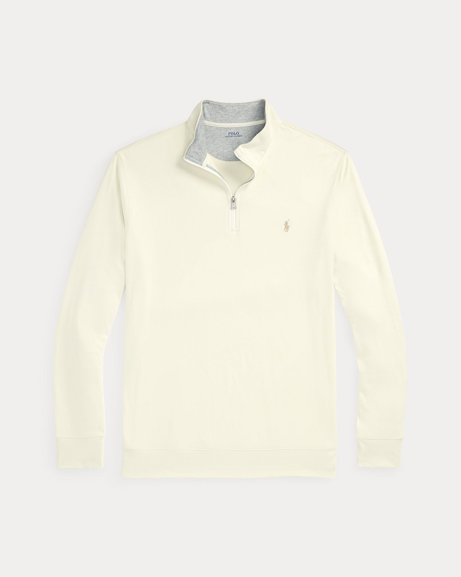 Ralph Lauren Luxury Jersey QuarterZip Pullover