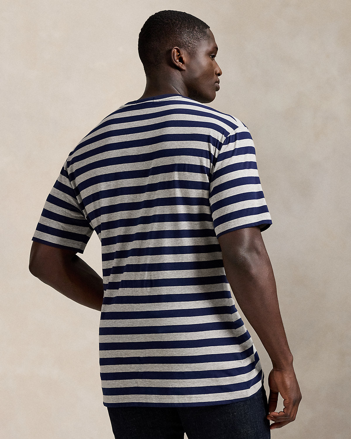 Ralph Lauren Striped Jersey Crewneck TShirt