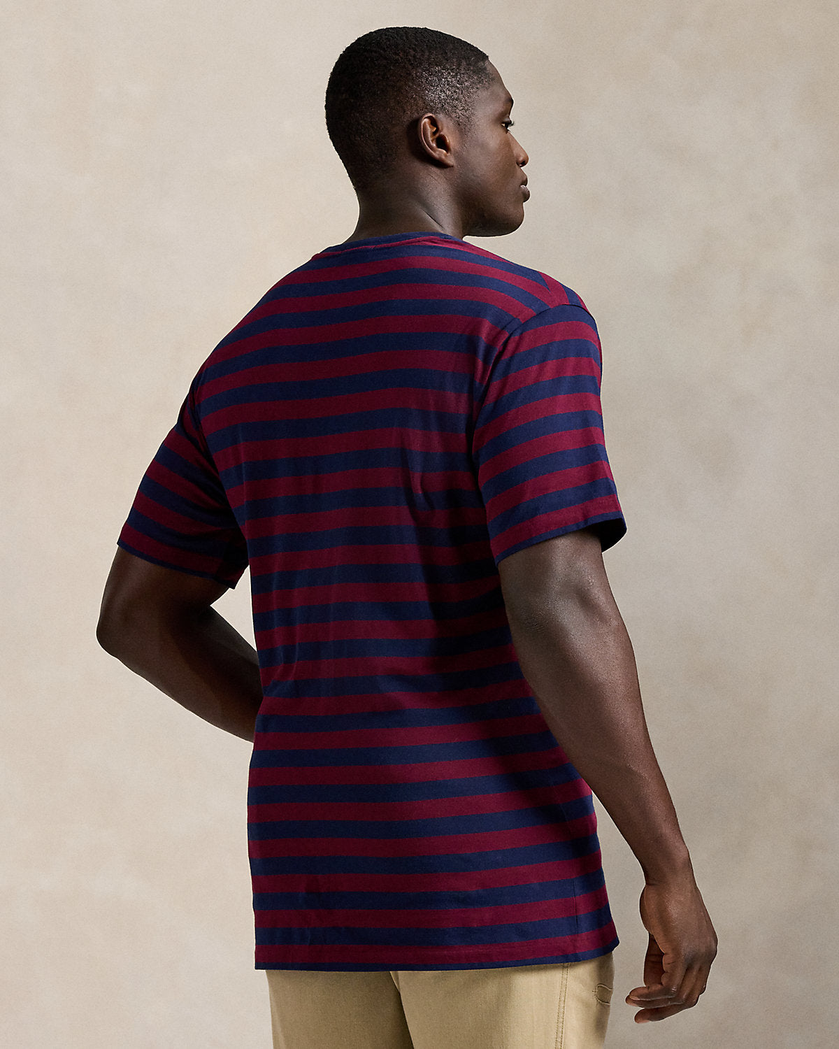 Ralph Lauren Striped Jersey Crewneck TShirt