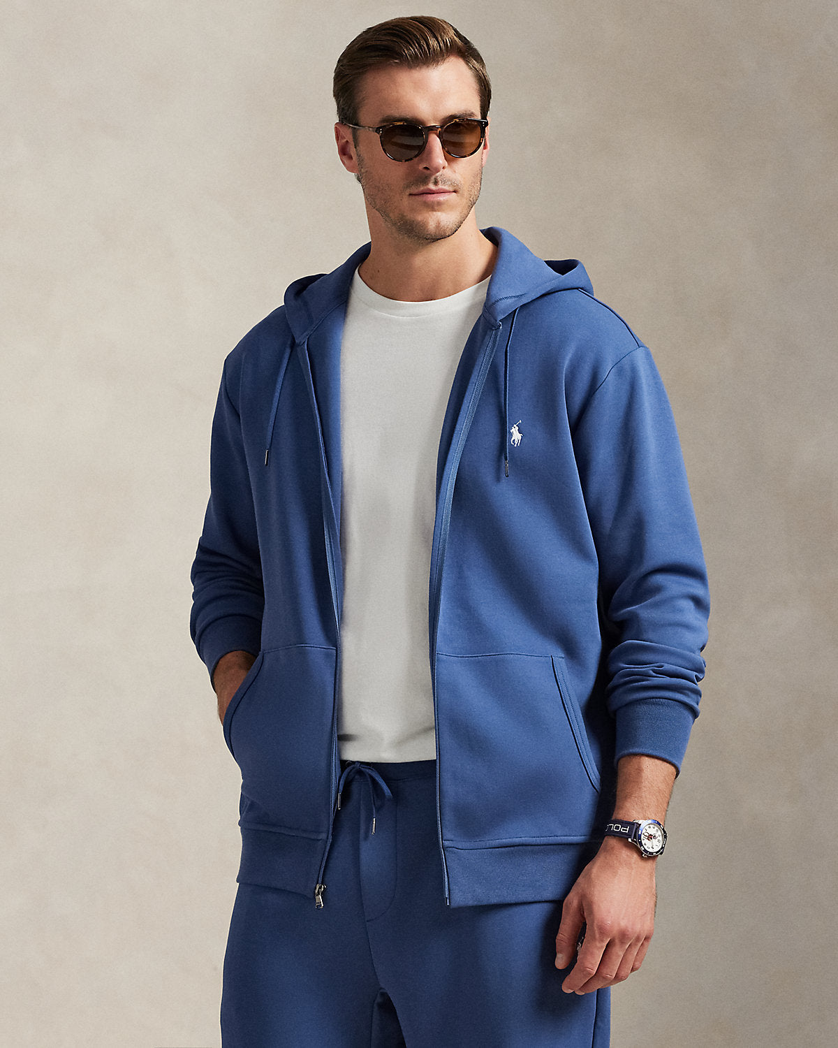 Ralph Lauren DoubleKnit FullZip Hoodie