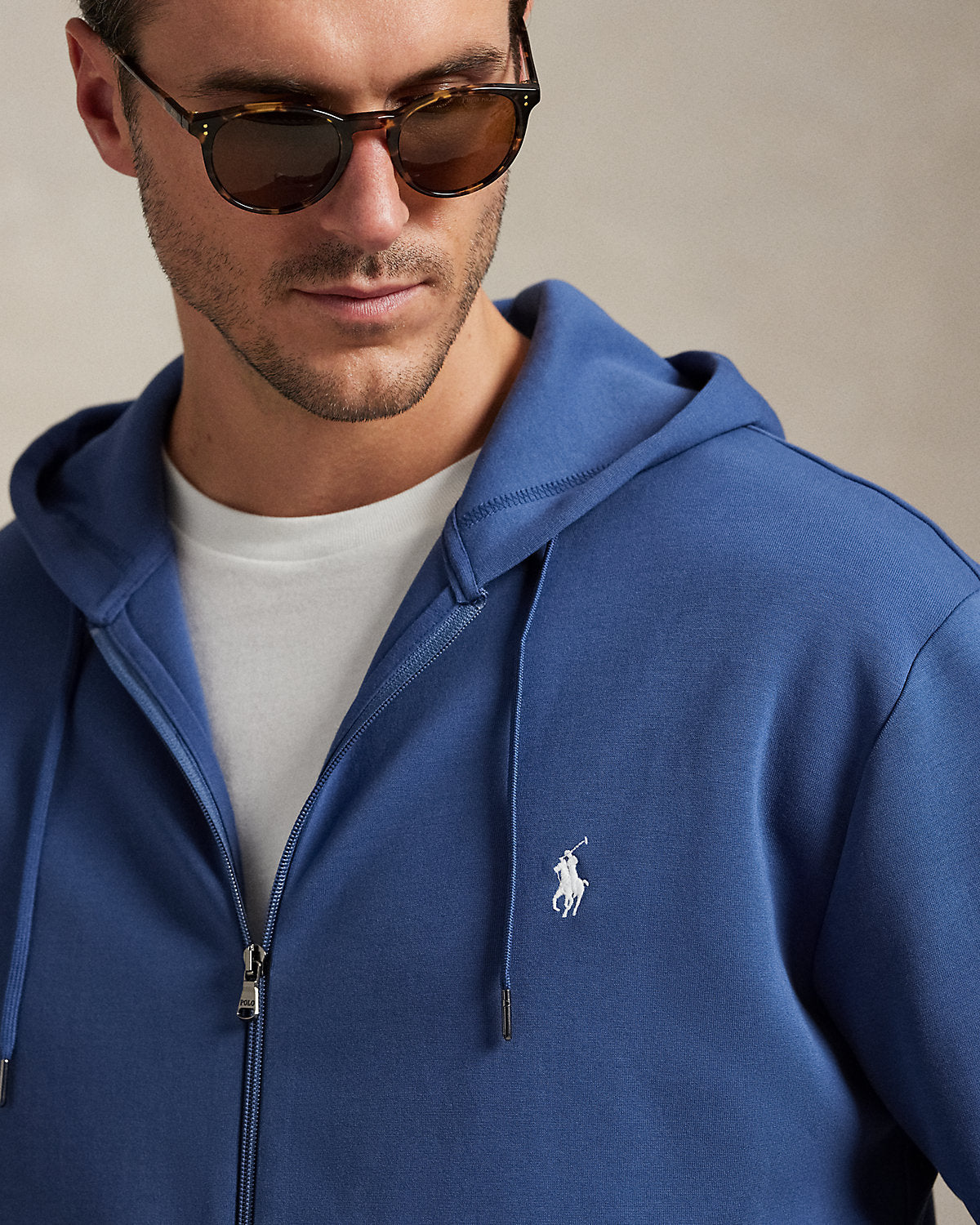Ralph Lauren DoubleKnit FullZip Hoodie