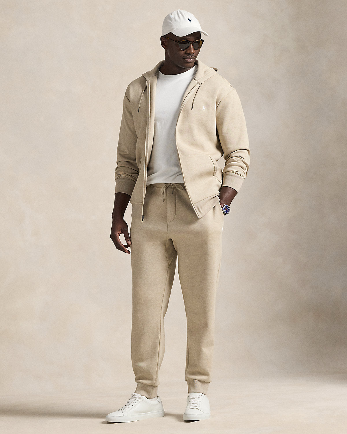 Ralph Lauren DoubleKnit FullZip Hoodie