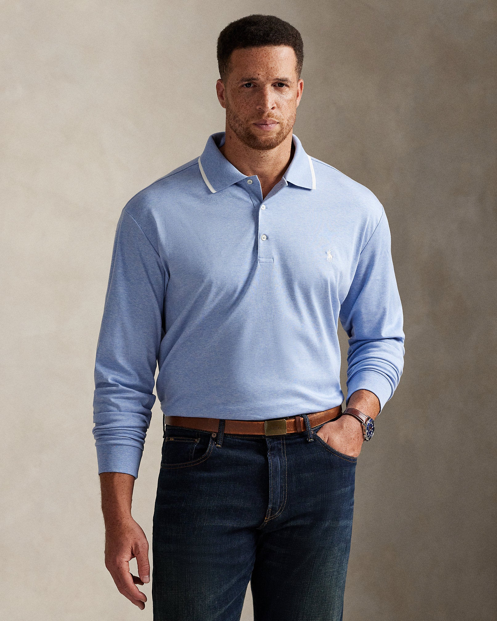 Ralph Lauren Soft Cotton LongSleeve Polo Shirt
