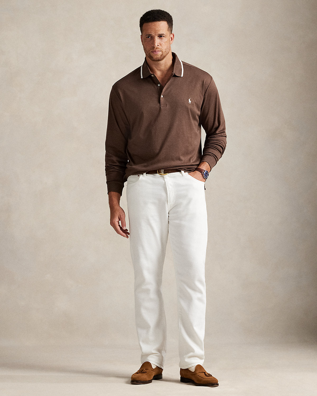 Ralph Lauren Soft Cotton LongSleeve Polo Shirt