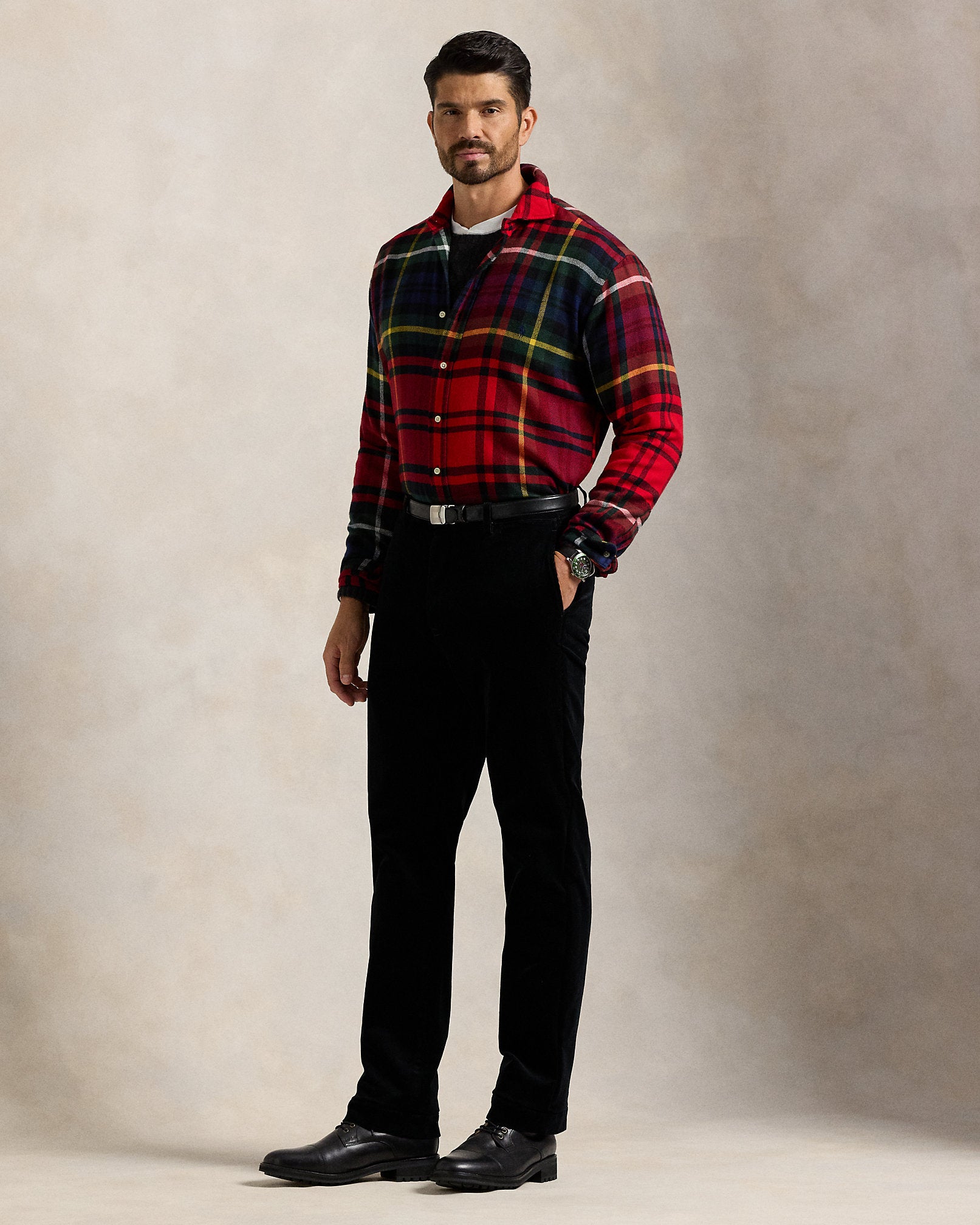 Ralph Lauren Stretch Straight Fit Corduroy Pant