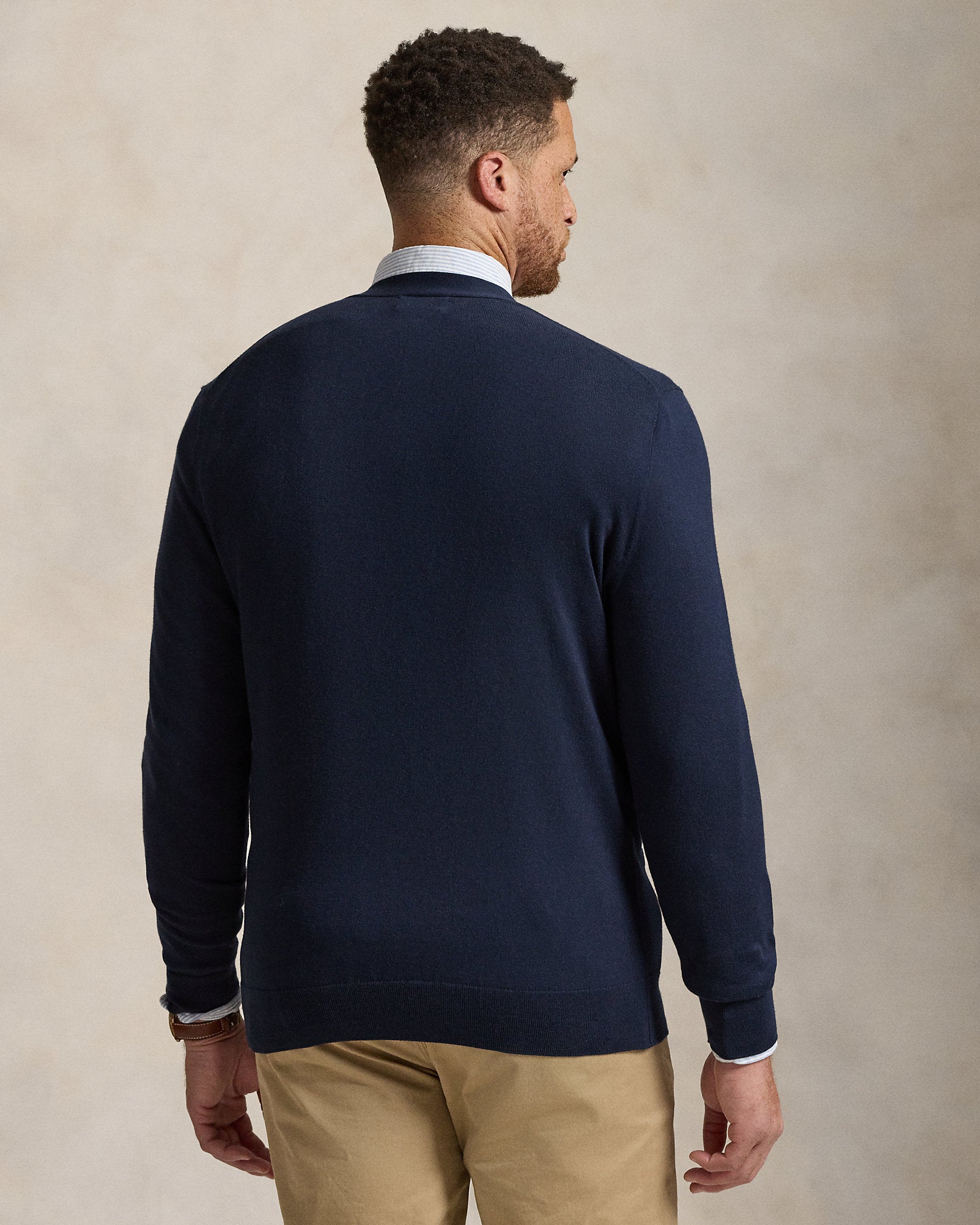 Ralph Lauren Cotton VNeck Cardigan