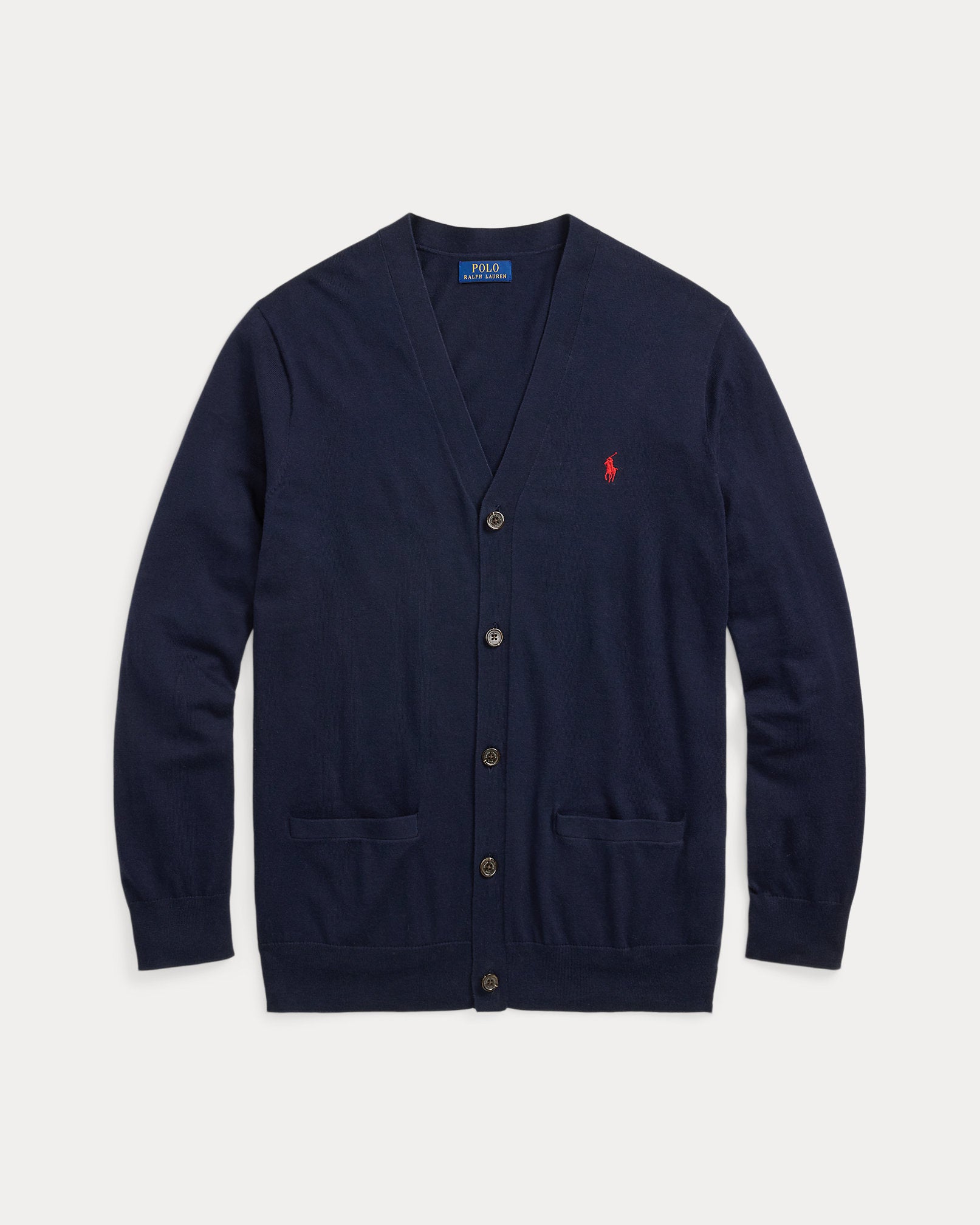Ralph Lauren Cotton VNeck Cardigan