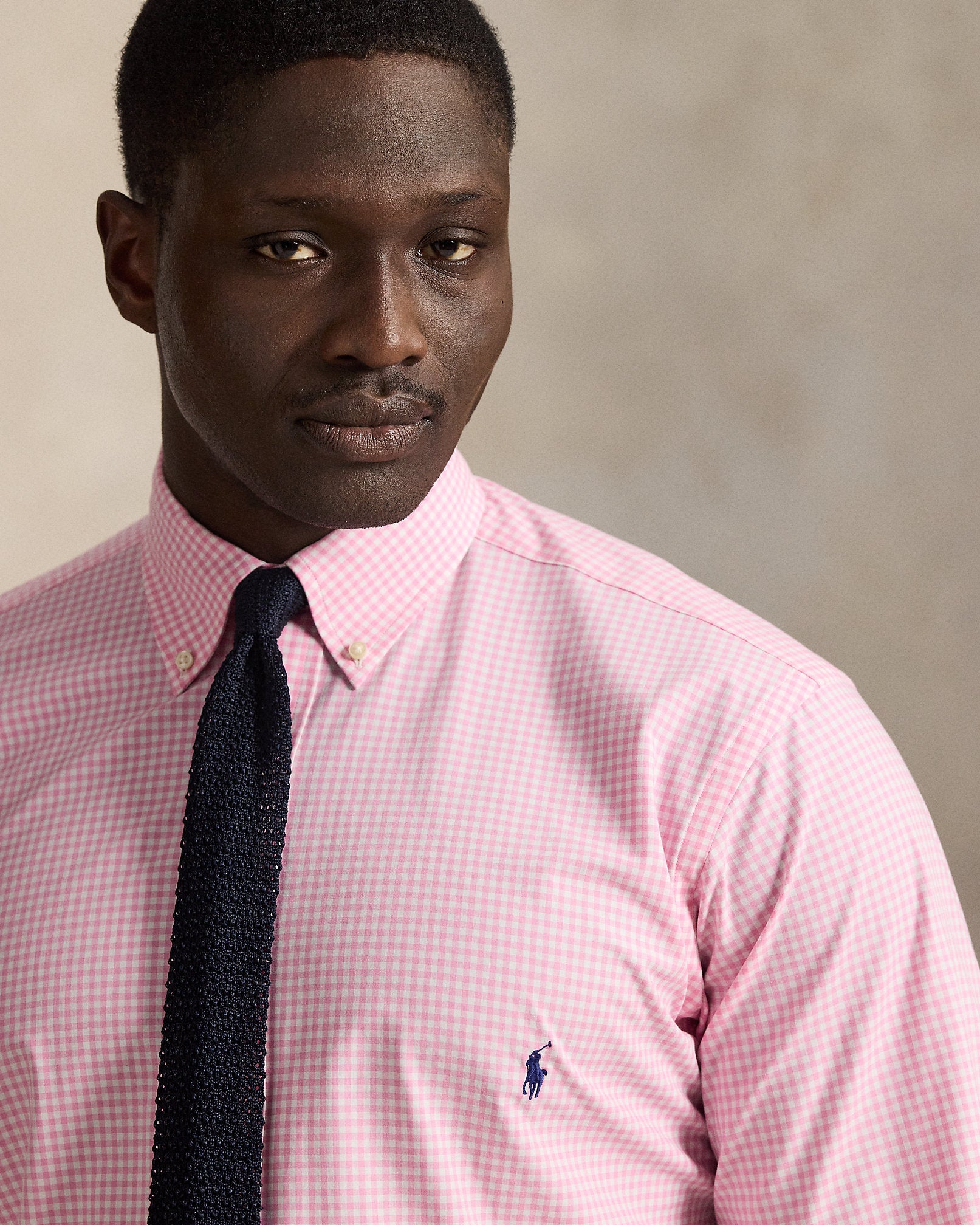 Ralph Lauren Gingham Stretch Poplin Shirt
