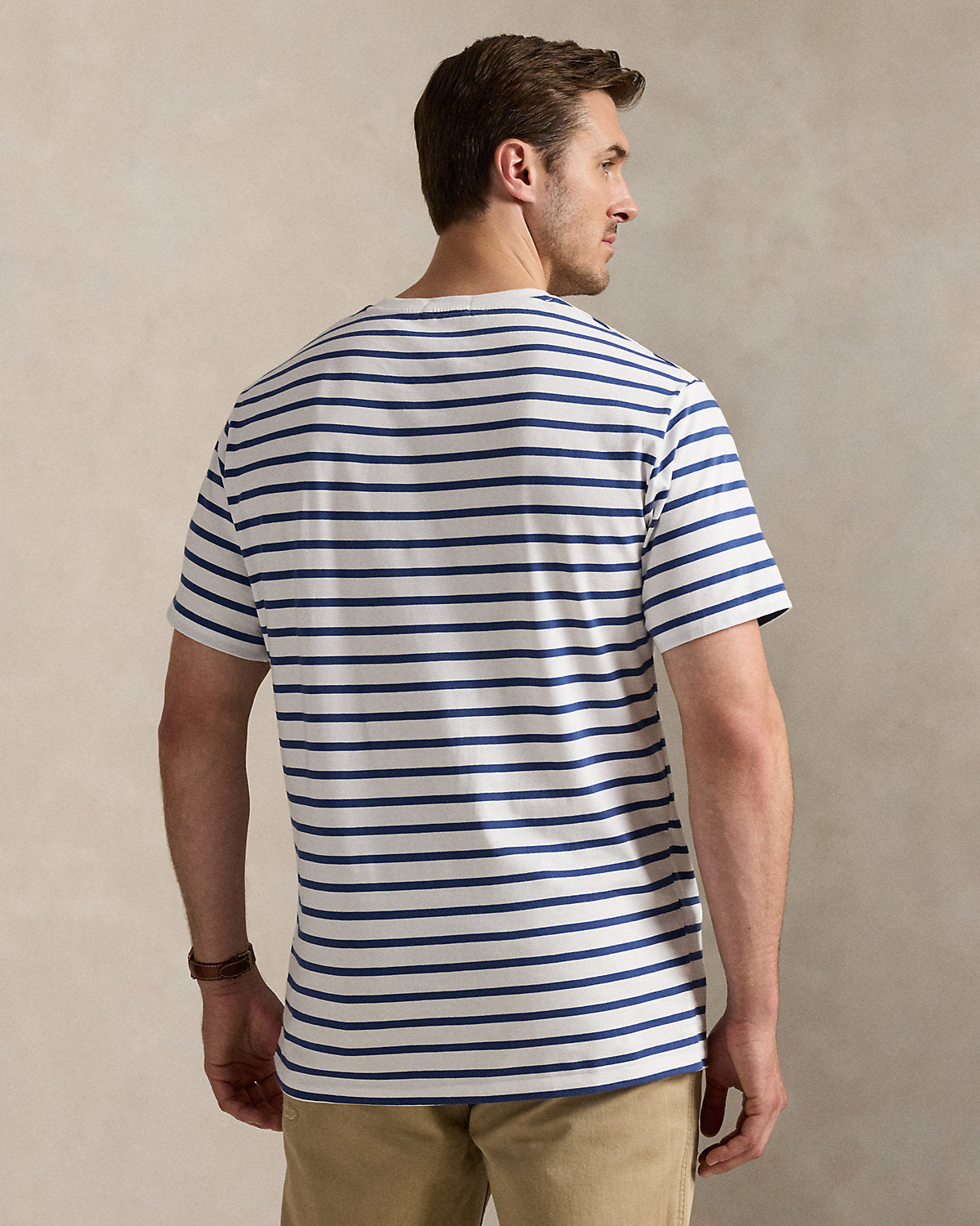 Ralph Lauren Striped Jersey Crewneck TShirt