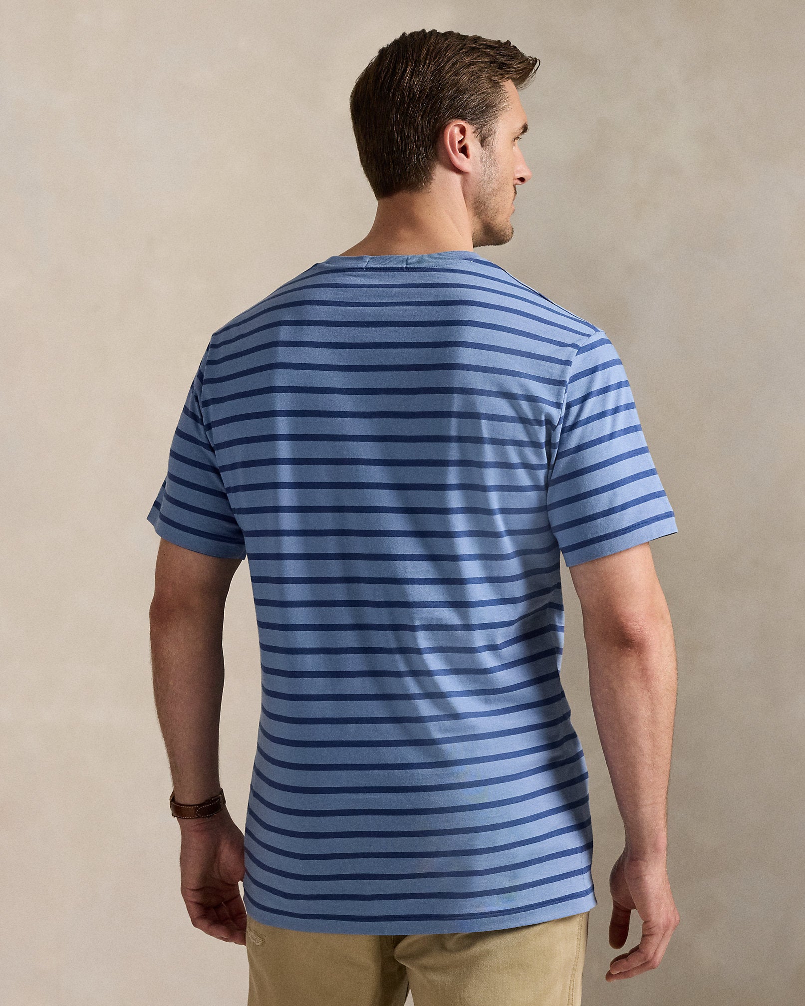 Ralph Lauren Striped Jersey Crewneck TShirt