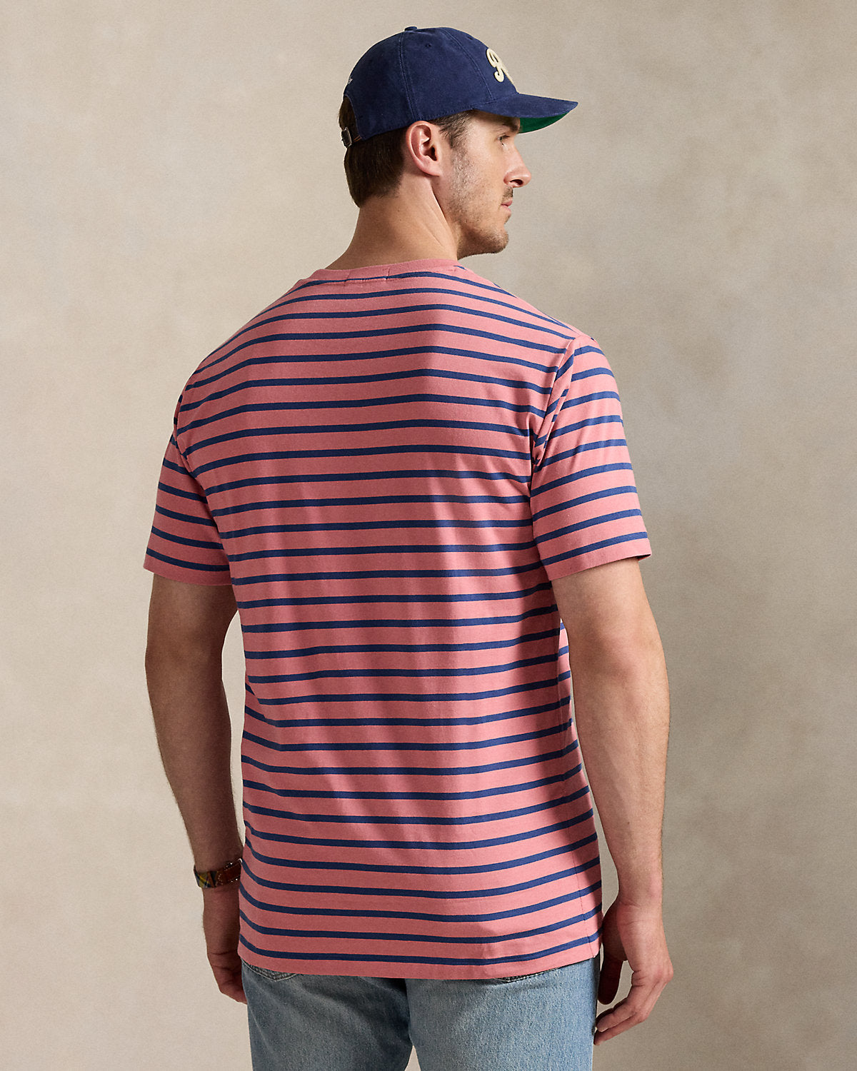 Ralph Lauren Striped Jersey Crewneck TShirt