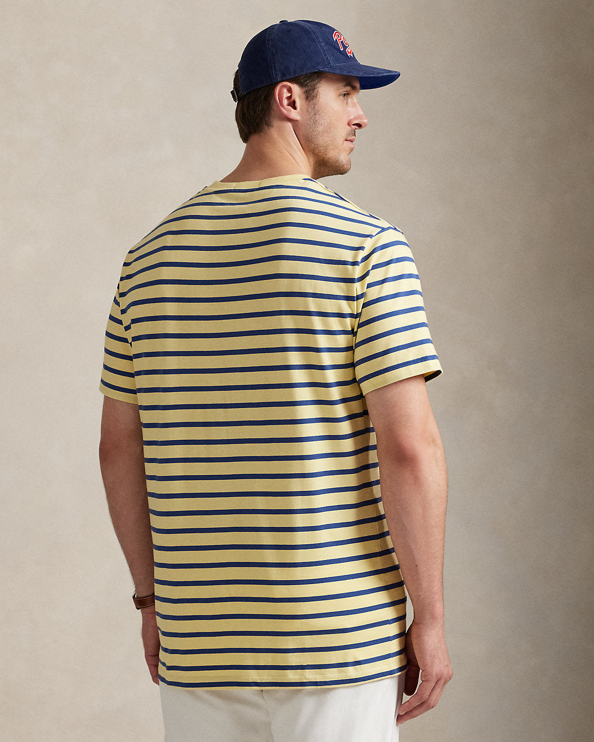 Ralph Lauren Striped Jersey Crewneck TShirt