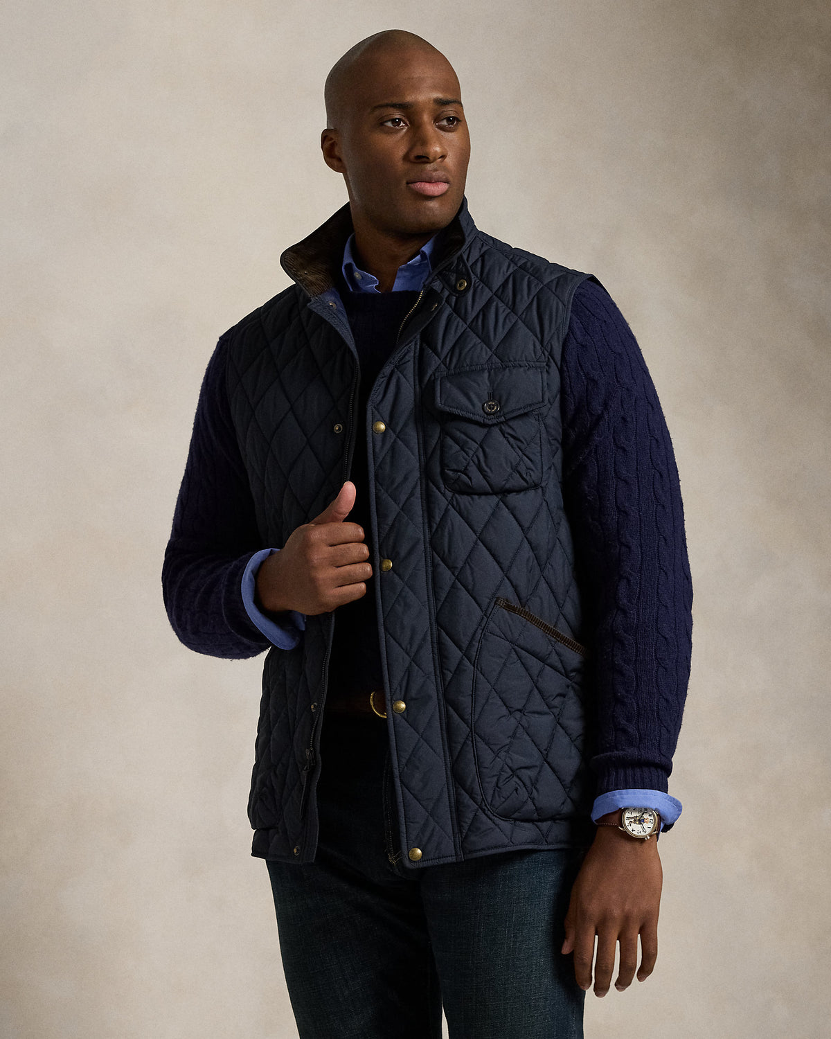 Ralph Lauren The Beaton Quilted Vest